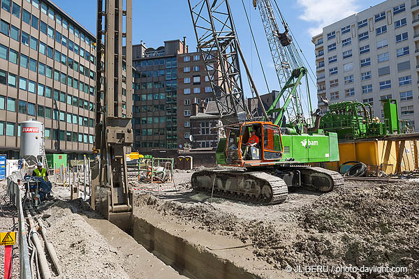 tour des finances à Liège